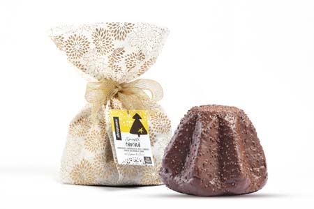 Pandoro con crema di pere ricoperto di cioccolato BAULI 820 G